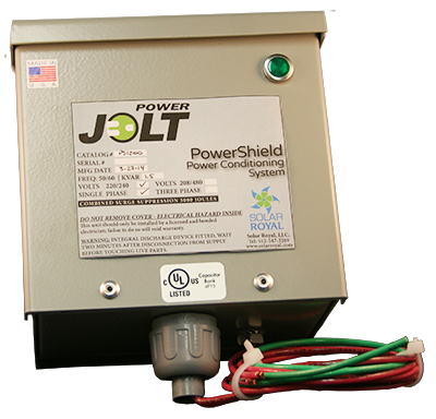 PowerJolt PowerShield Power Conditioning System (SINGLE PHASE/200AMP) PowerJolt PowerShield Power Conditioning System (SINGLE PHASE/200AMP)