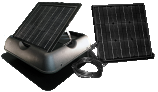 SolarRoyal 70Watt Solar Attic Fan (Ventilation) with Thermostat (SR1800 Series) SRSF-70W10