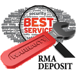 Authorized - RMA Warranty Deposit (SR1800)