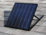 SolarRoyal 35Watt Remote Solar Panel (MonoCrystaline) w/Angle Bracket and Mount